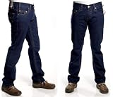 True Religion - TRUE RELIGION Logan Premium Denim Jeans 30 Reg Lowrise Dk Stone Mens