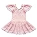 TIAOBU US Kids Gymnastics Ballet Tutu Dance Costume Dress