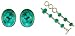 Silver Oval and Round Turquoises Collection