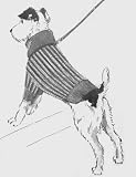 A Sweater for A Dog Vintage Knit Knitting Pattern Small Terrier Size EBook Download