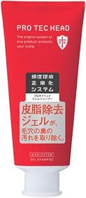 PRO TEC HEAD ジェルシャンプー 180g