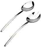Jd Diffusion - T3314 - Paire Couverts Salade - Inox