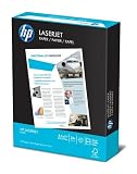 HP LaserJet Paper, 97 Brightness, 8.5 x 11 Inches, 24 lb, 500 Sheets (11240-0)