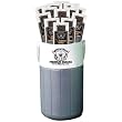 Buffalo Bills Venison Jerky Beverage Jug (filled with 40 individually wrapped 7" strips of farm raised venison jerky)