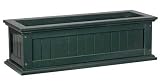 DMC 70806 30 &acute; Hunter Green Wooden Window Box Planter - B000MRS2JM