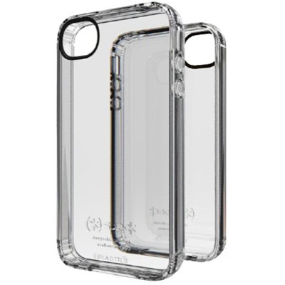 Speck Products SPK-A0814 GemShell Case for iPhone 4S -  1 Pack - Retail Packaging - Clear