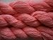 Pink merino angora yarn