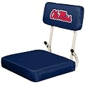 Logo Ole Miss Hard Back Stadium Seat - M