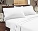 Mayfair Linen Sateen 800 Thread Count Sateen Weave Twin Egyptian Cotton Sheet Set, White
