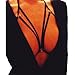 HOT Sale!Women Bandage Bra Bustier,Canserin Harness Elastic Cage Strappy Hollow Out (L, Black)