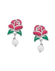 Cream Freshwater Cultured Pearl Earrings in Sterling Silver - Post W/ Back