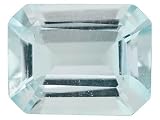 AVG 1.75CT 9X7MM EMERALD CUT AQUAMARINE FROM BRAZIL