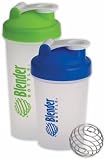 Blender Bottle with Blender Ball, Color: Orange, 28 oz Bottle