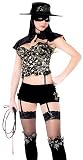 Playboy Masked Bandit - Womens Sexy Female Super Hero Costume