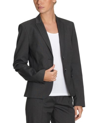 ESPRIT Damen Blazer & Sakko  N28260, Gr. 40, Grau (anthracite 016) Preisvergleich