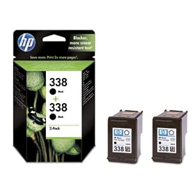 Hewlett Packard INK CARTRIDGE NO 338 - twin pack