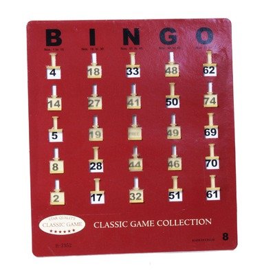 Bingo Shutter Cards Set of 20 Cards Bingo Shutter Cards Set of 20 Cards