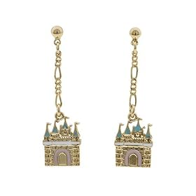 Disney Couture Kidada Magic Castle Earrings