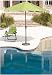 10 Ft Market Umbrella With Wind Vent - Green