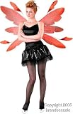 Adult Women's Autumn Firefly Costume Wings