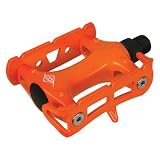Origin8 Pro Track Light Pedals - 9/16" Orange