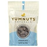 YUMNUTS Chocolate Cashews, 5 Ounce Bags (Pack of 8)