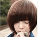 Female Wig Short Hair Wig Female Qi Liu the False Short Hair Repair Face Bobo Head Wig