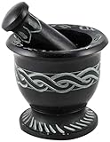 New Age Celtic Knot Mortar and Pestle Set