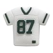 CAPerz - Football Jersey No. 87 - White/Green