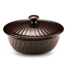 Paula Deen 10 Inch Stoneware Round Covered Casserole, Green