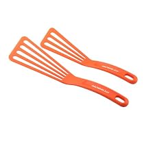 Rachael Ray Nylon Tools 2-Piece Nylon Turner Set, Orange