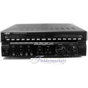 Ark Karaoke Amplifier w  Key Control and 4 Mic Inputs KA200 by 