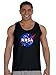 NASA Logo Tank Top Shirt Space Shuttle Rocket Science Geek Tee