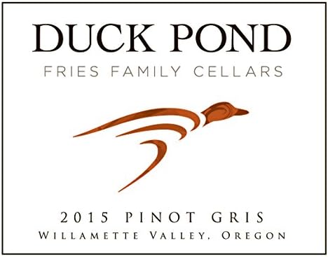 2015 Duck Pond Willamette Valley Pinot Gris 750 mL