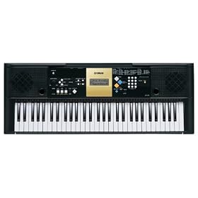 Yamaha YPT220 61 Key Personal Keyboard with AC Adapter