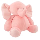 Carters Little Layette Baby Sweet Plush Elephant, Pink