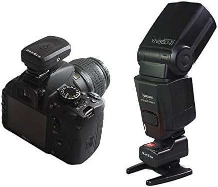 Zomei PT-04GY 4 Channels Wireless Remote Speedlite Flash Trigger+3 Receivers for Canon Nikon Pentax Olympus with 1 Receiver