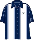 Ford Mustang Car Logo Embroidered Panel Club Shirt