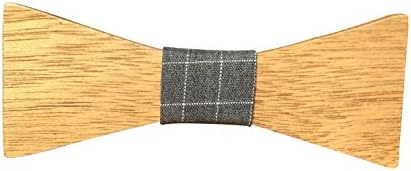 Wooden Bow Tie Designed Walnut Wood Fully Adjustable Neckwear