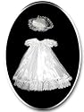 Honey Bee - Newborn/Infant Baby Girls Christening Gowns, White (Size 18Months)