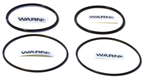 WARN39128 Locking Hub Service Kit with Snap Rings, Gaskets, Retaining Bolts and O-Rings for Ford & Mazda