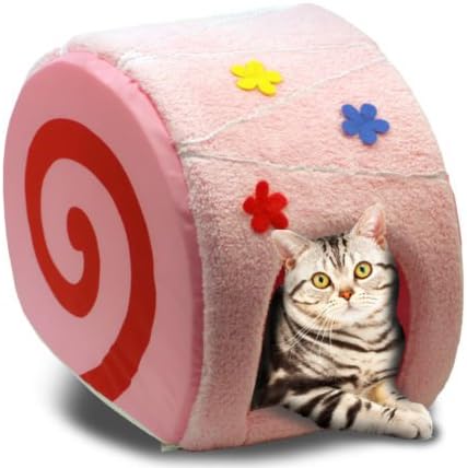 Kitty Cake CAT Bed Condo EZ clean, Padded, Self-Warming, Cozy, CUTE!- FREE SHIP!