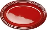 Le Creuset オーバル・プレート 30cm レッド 910134-30-06