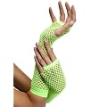 Sexy Handschuhe Netz Netzhandschuhe Lang Neon Gr�n