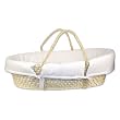 Trend Lab Moses Basket Set, Pique Natural