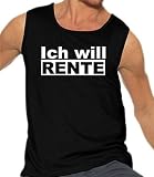 Ich will Rente Tank Top S-XXL div. Farben