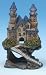 4" Magical Mini-Castle w/Blue Roof Aquarium Ornament