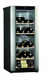 Haier JC-160DE 2 Zonen Weinklimaschrank / C / 128 cm Höhe / 292 kWh/Jahr / 160 L Kühlteil / 46 Flaschen