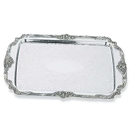 King Francis Silverplate Rectangular Serving Tray by Organize.com