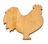JK Adams Novelty Rooster Cutting Board